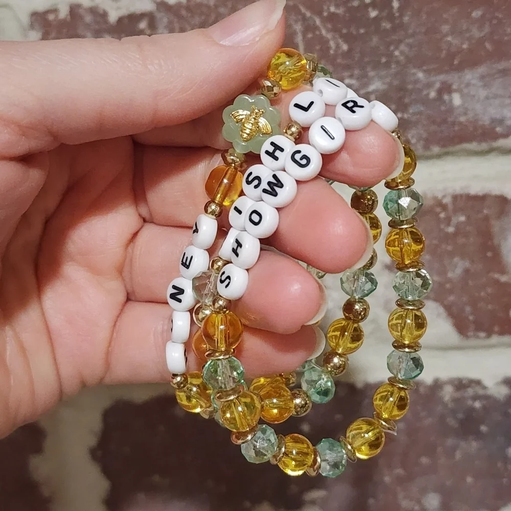Showgirl Friendship Bracelets Set Of 3